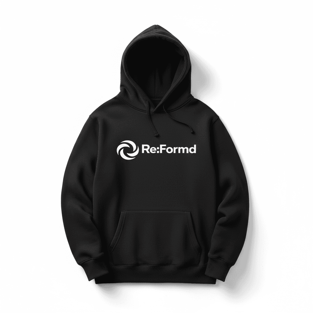 Black Logo Hoodie