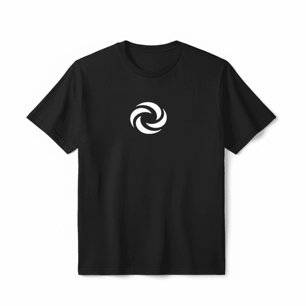 Black Swirl Tee